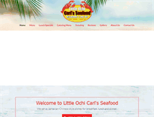 Tablet Screenshot of carlseafood.com